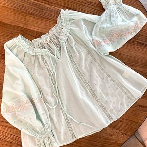 LoveShackFancy peasant top